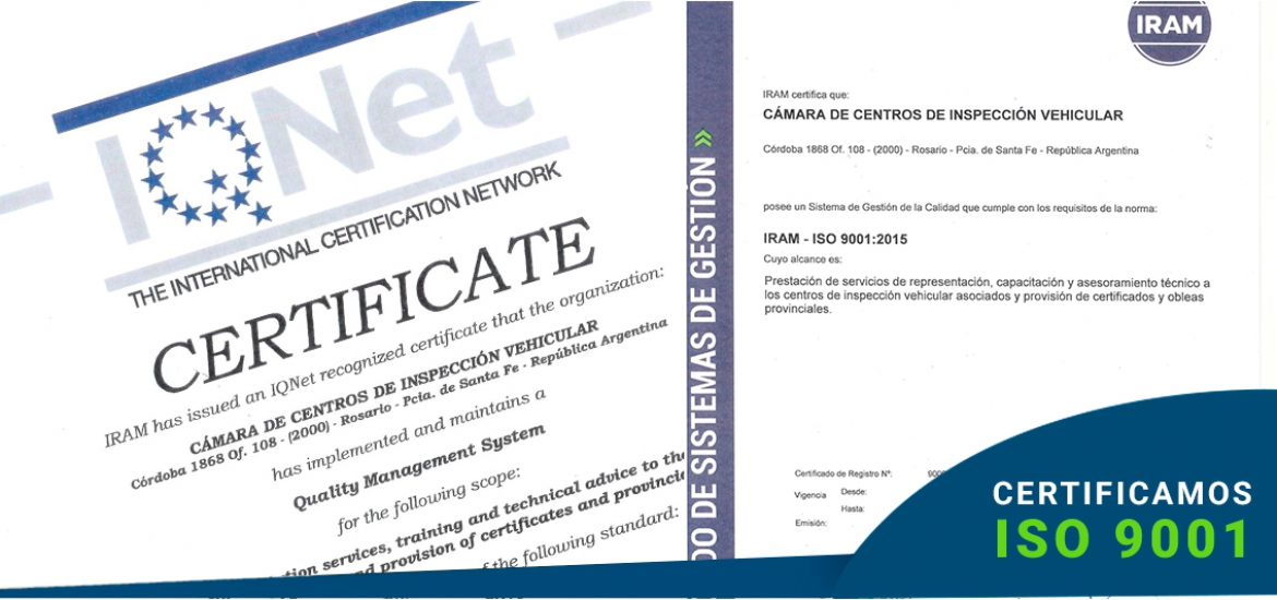 Certificamos normas iso