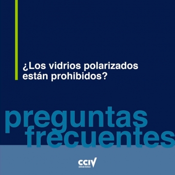 ¿Los vidrios polarizados están prohibidos? 