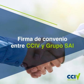 Firma del convenio de cooperación con Grupo Sai