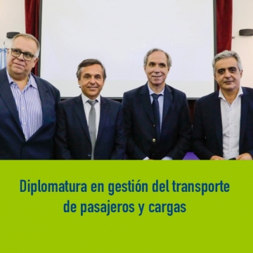 Diplomatura en gestión de transporte de pasajeros y carga