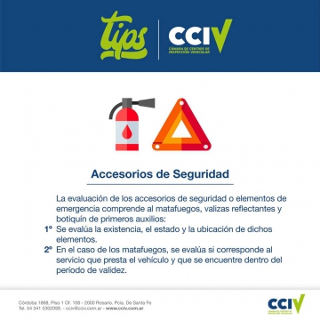 accesorios seguridad vial