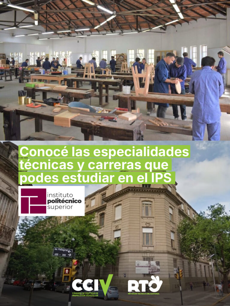 Conocé las especialidades técnicas y carreras que brinda el Instituto Politécnico Superior